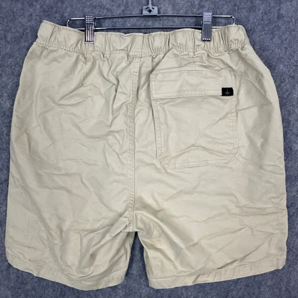 Prana Mojave Shorts Mens M Tan 1972481 Stretch Canvas Hiking Belted Gorpcore